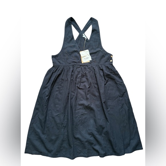 The Shanty "Zhivago" cotton/flax racerback dress. New with tags size L/XL - Picture 4 of 11
